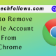 Remove a Google Account From Chrome