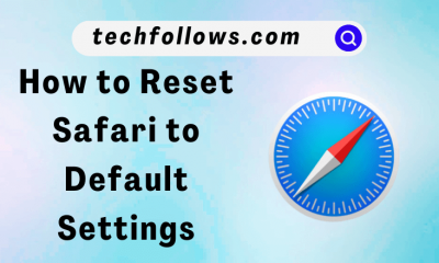Reset Safari