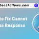 Safari Cannot Parse Response