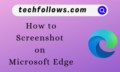 Screenshot on Microsoft Edge