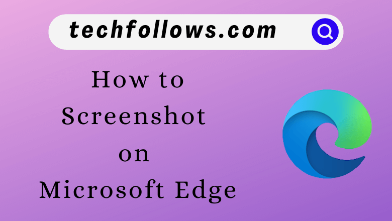 Screenshot on Microsoft Edge