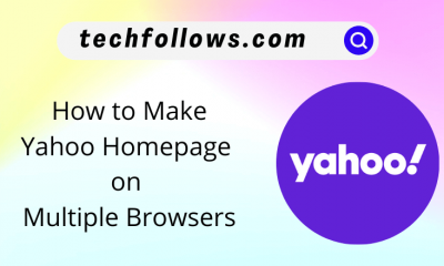 Yahoo Homepage on Multiple Browsers