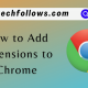 add Chrome extension