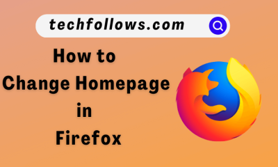 change homepage firefox