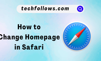 change homepage in safari