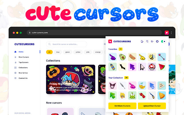 cute cursors  alternative to Custom cursor