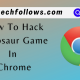 hack dinosaur game in chrome