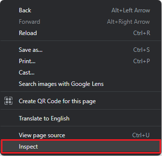 how to open chrome developer tools
