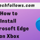 microsoft edge on Xbox