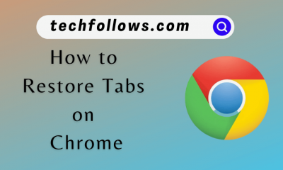 Restore Tabs on Chrome