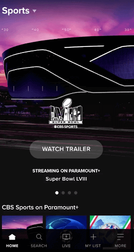 Chromecast Super Bowl from smartphone