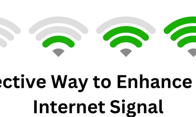 Effective Way to Enhance The Internet Signal