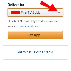 Choose your Firestick device 