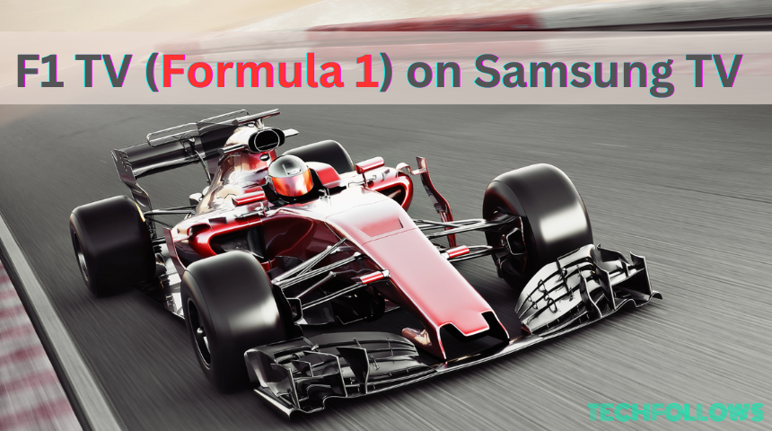 F1 TV on Samsung TV