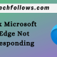 Fix Microsoft Edge Not Responding