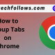 Group Tabs in Chrome