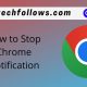 How to Stop Chrome Notification