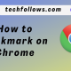 How to bookmark on Chrome