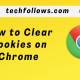 How to clear cookies on Chrome