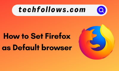 How to set Firefox as default browser