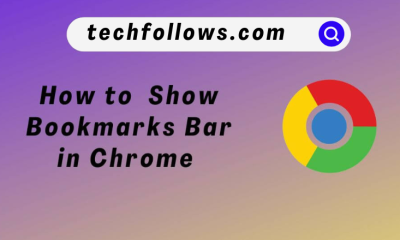 How to show bookmarks bar in chrome