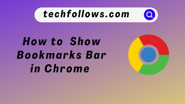 How to show bookmarks bar in chrome