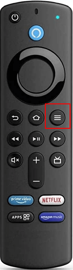 Click the Menu button