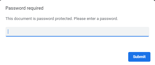 Password Protect a PDF in Edge