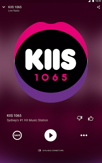 Play any content on iHeartRadio