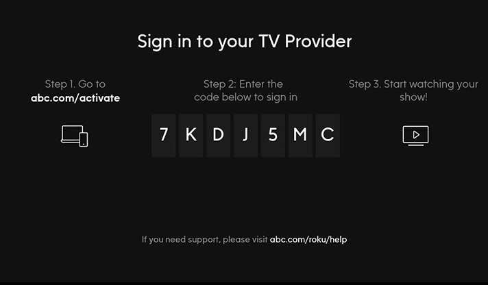 Note down the code