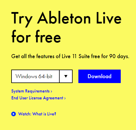 ableton free trial