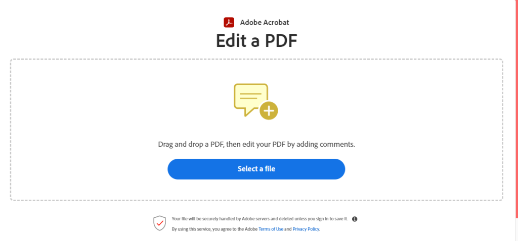 Edit PDF on Adobe Reader 