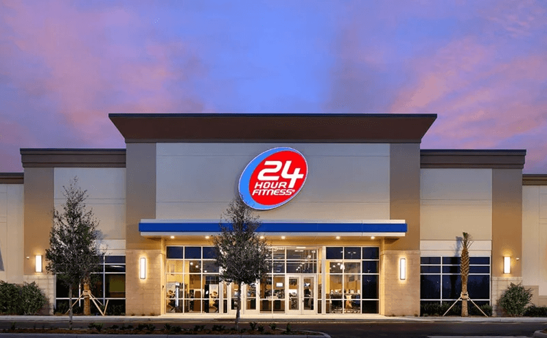 Visit the 24 hour fitness in person