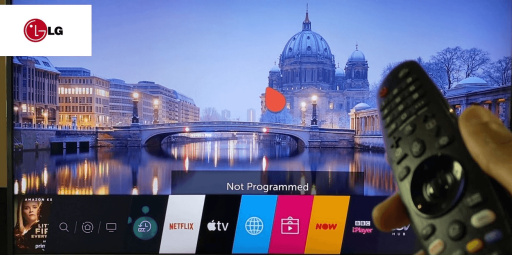 Select Internet Browser on LG Smart TV 