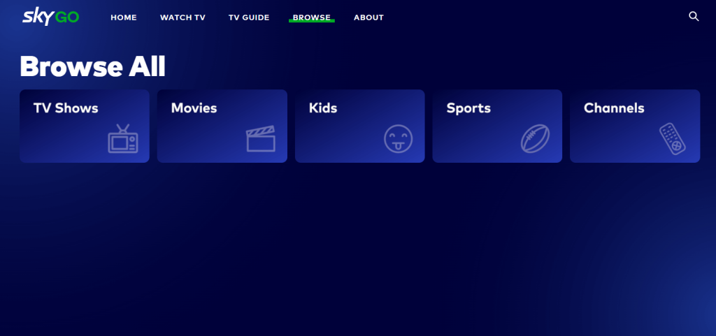 Sky Go on Roku