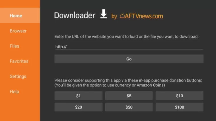 Enter the Smart IPTV APK LINK 