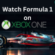 Watch Formula 1 on Xbox one