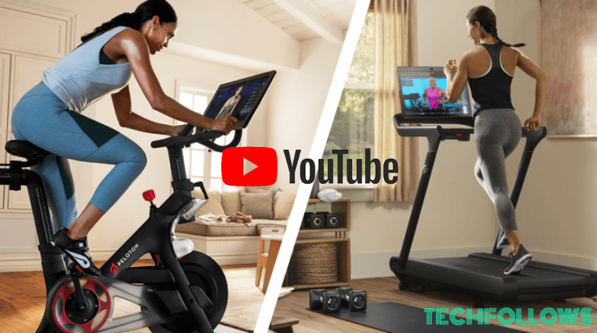 YouTube on Peloton