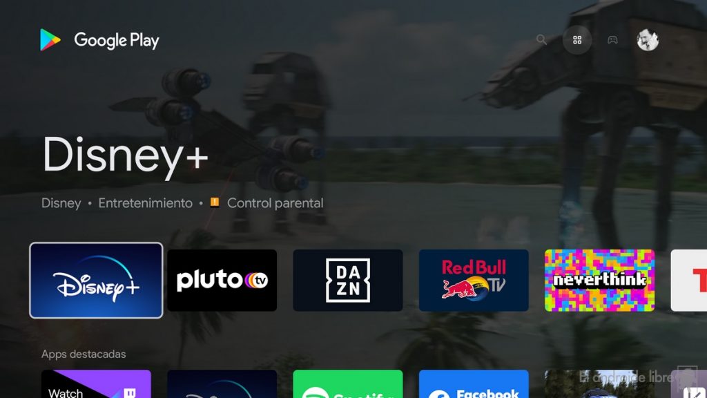 Install Disney+ on Android TV