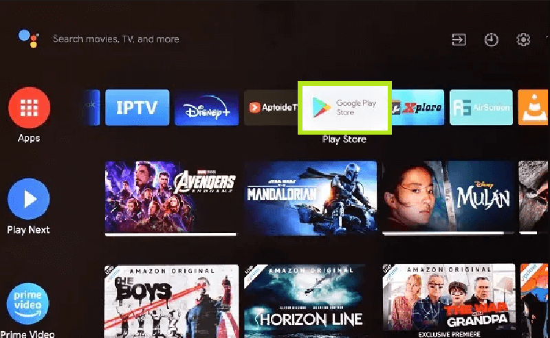 Install HBO Max on Panasonic Android TV