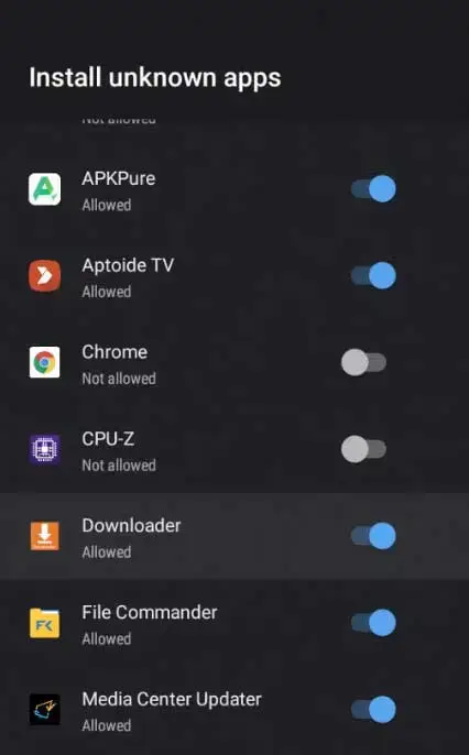Enable the Downloader app to Install Hik-Connect on Android TV