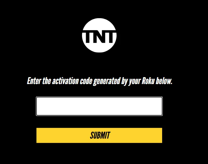Activate TNT on Roku