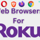 Web Browser on Roku