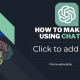 How to Make PPT Using ChatGPT
