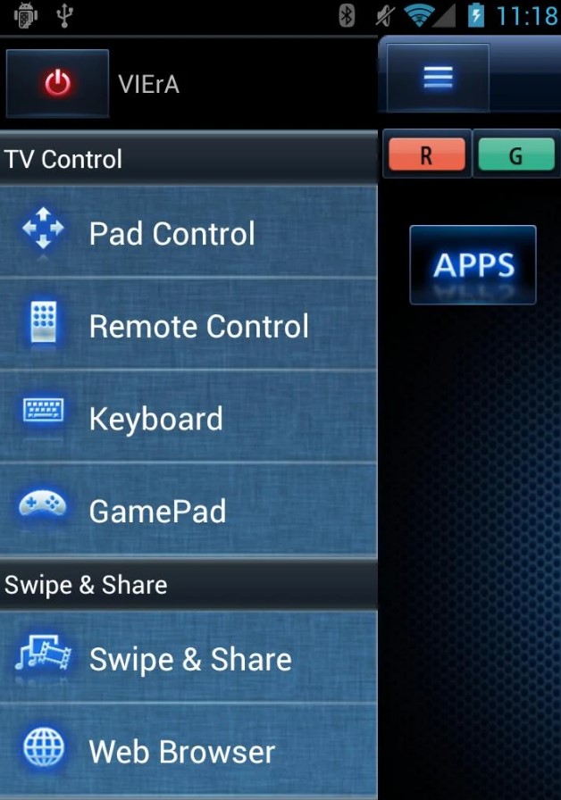 Panasonic TV remote app
