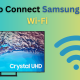 How to connect Samsung TV to wifi