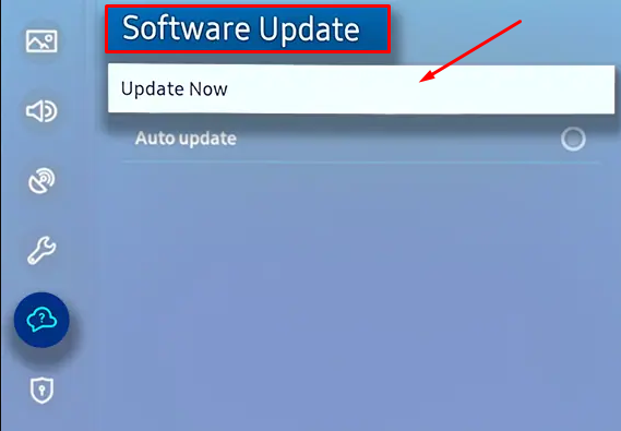 Click the Update now button