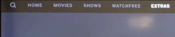 Tap Extras on Vizio Smart TV 