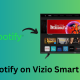 Spotify on Vizio Smart TV
