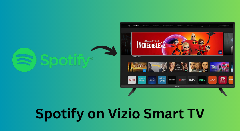 Spotify on Vizio Smart TV